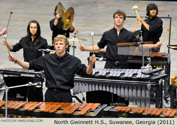 North Gwinnett H.S. Suwanee Georgia 2011 WGI Mid-South Percussion Championships