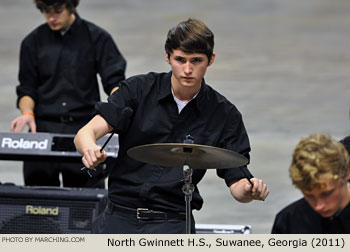 North Gwinnett H.S. Suwanee Georgia 2011 WGI Mid-South Percussion Championships