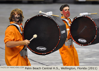 Palm Beach Central H.S. Wellington Florida 2011 WGI Mid-South Percussion Championships