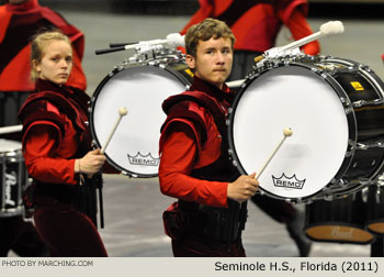 Seminole H.S. Florida 2011 WGI Mid-South Percussion Championships