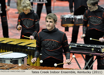 Tates Creek Indoor Ensemble Lexington Kentucky 2011 WGI Mid-South Percussion Championships