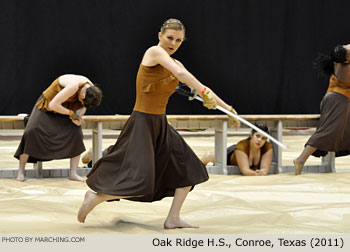 Oak Ridge H.S. 2011 WGI World Championships Photo