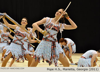 Pope H.S. 2011 WGI World Championships Photo