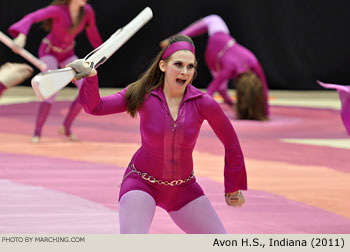 Avon H.S. 2011 WGI World Championships Photo