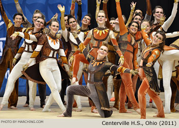 Centerville H.S. 2011 WGI World Championships Photo