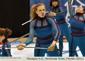 Flanagan H.S. 2011 WGI World Championships Photo