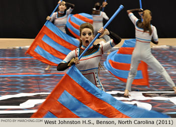 West Johnston H.S. 2011 WGI World Championships Photo