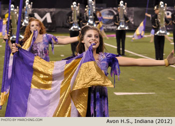 Avon Indiana High School Marching Band 2012