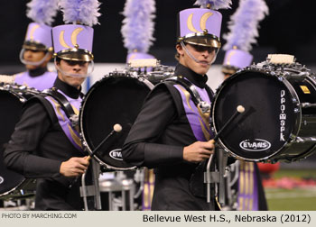 Bellevue West High School Marching Band 2012