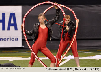 Bellevue West High School Marching Band 2012