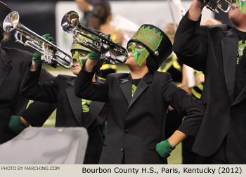 Bourbon County High School Marching Band 2012