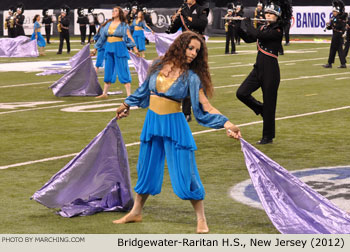 Bridgewater-Raritan High School Marching Band 2012