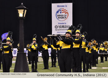 Greenwood Community High School Marching Band 2012