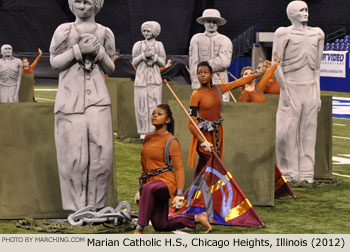 Marian Catholic High School Marching Band 2012