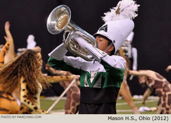 William Mason High School Marching Band 2012