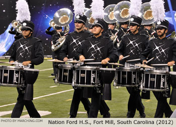 Nation Ford High School Marching Band 2012