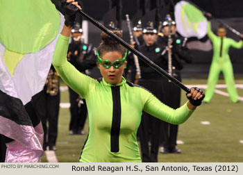 Ronald Reagan High School Marching Band 2012