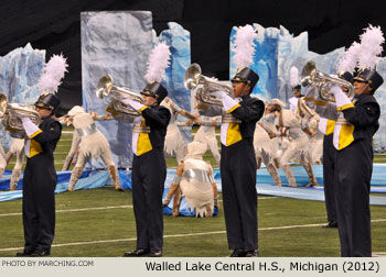 Walled Lake Central High School Marching Band 2012