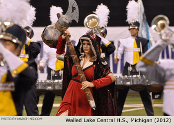 Walled Lake Central High School Marching Band 2012