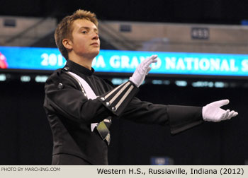 Western High School Marching Band 2012