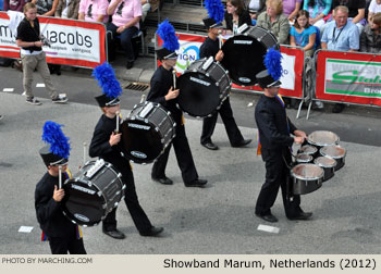 Showband Marum, Netherlands 2012 Bloemencorso Zundert Photo