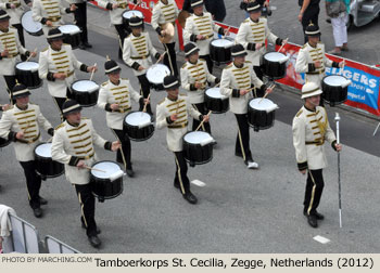 Tamboerkorps St. Cecilia, Zegge, Netherlands 2012 Bloemencorso Zundert Photo