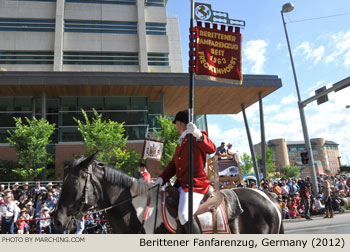 Berittener Fanfarenzug Freckenhorst e.V. 2012 Calgary Stampede Parade Photo