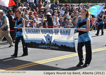 Calgary Round-Up Band 2012 Calgary Stampede Parade Photo