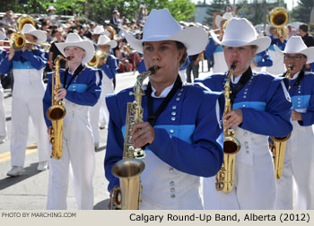 Calgary Round-Up Band 2012 Calgary Stampede Parade Photo