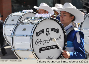 Calgary Round-Up Band 2012 Calgary Stampede Parade Photo