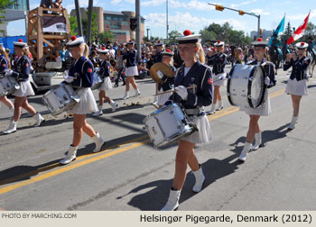 Helsingor Pigegarde 2012 Calgary Stampede Parade Photo