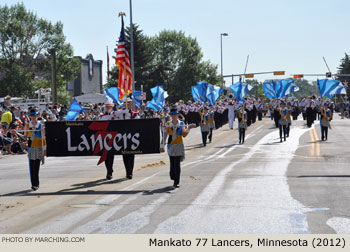 Mankato 77 Lancers 2012 Calgary Stampede Parade Photo