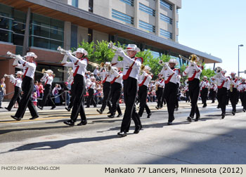 Mankato 77 Lancers 2012 Calgary Stampede Parade Photo