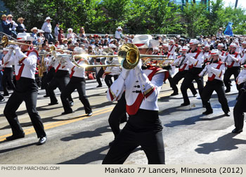 Mankato 77 Lancers 2012 Calgary Stampede Parade Photo