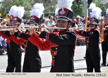 Red Deer Royals Marching Band 2012 Calgary Stampede Parade Photo