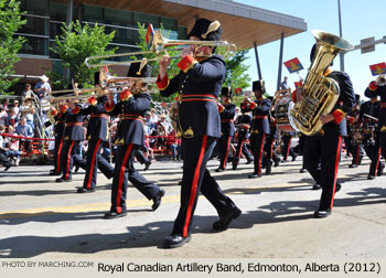 Royal Canadian Artillery 2012 Calgary Stampede Parade Photo