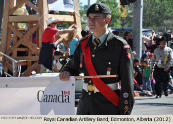 Royal Canadian Artillery 2012 Calgary Stampede Parade Photo