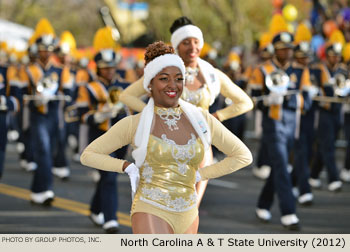 North Carolina A & T State University Marching Band 2012 Macy's Thanksgiving Day Parade Photo