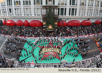 Niceville H.S. Marching Band Florida 2012 Macy's Thanksgiving Day Parade Photo