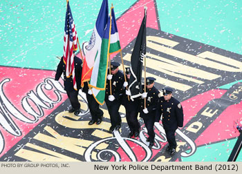 New York Police Department Band 2012 Macy's Thanksgiving Day Parade Photo