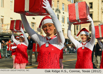 Oak Ridge H.S. Marching Band Conroe Texas 2012 Macy's Thanksgiving Day Parade Photo