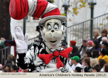 Cat in the Hat 2012 Oakland Holiday Parade Photo