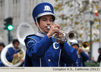 Compton High School Band 2012 Oakland Holiday Parade Photo