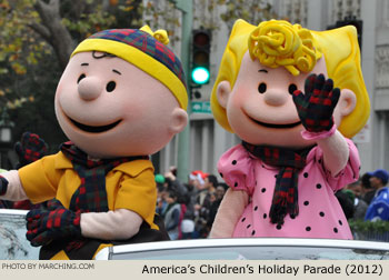 Peanuts 2012 Oakland Holiday Parade Photo