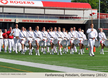 Fanfarenzug Potsdam 2012 WAMSB World Championships Photo