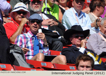 International Judging Panel 2012 WAMSB World Championships Photo