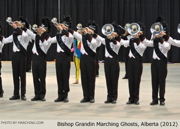 Bishop Grandin Marching Ghosts 2012 WAMSB World Championships Photo