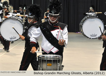 Bishop Grandin Marching Ghosts 2012 WAMSB World Championships Photo