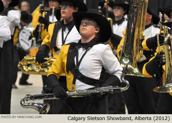 Calgary Stetson Showband 2012 WAMSB World Championships Photo