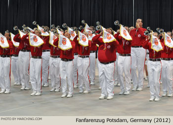 Fanfarenzug Potsdam 2012 WAMSB World Championships Photo